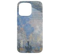 Monet's La Gare Saint-Lazare Case for iPhone 15 Pro Max