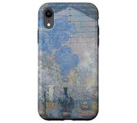 Monet's La Gare Saint-Lazare Case for iPhone XR