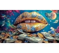 money 1000 Piece Jigsaw Puzzles for Adults Family Challenge Toys Jigsaw Puzzle Home Decoration for Adults and Kids Age 12 Years Up 75x50cm/1000pcs