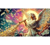 money 1000 Piece Jigsaw Puzzles for Adults Family Challenge Toys Jigsaw Puzzle Home Decoration for The Whole for Women, Gifts for Men 75x50cm/1000pcs