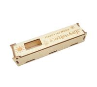 Money Artifact Planner with Tight Lid and Decorative Butterfly Heart Incised Pattern Safe Family Oriented Storage Box