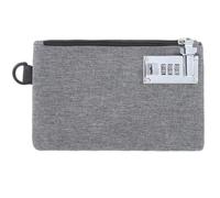 Money Bag with Lock, 5x8in Nylon Notary Bag with Lock, 3-digit Combination Locking Bank Bags for Store Cash, Jewelry, Passport, Medicine, Credit Cards and Valuables, Storage Cash Bags