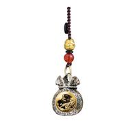 Money Bags Pendant - China Lucky Charm | Chinese Good Luck Pendant Lucky Wealth Rotating Lucky Keychain Backpack Backpack Backpack Rucksack, Tiger, Copper, See description