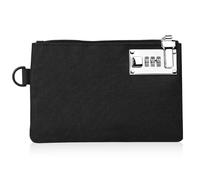 Money Bags, Travel Safe Bag Waterproof Safe Storage Pouch Document Bag Lockable Security Wallet with 3 Digit Code for Credit Card Cash Travel Passports Holder