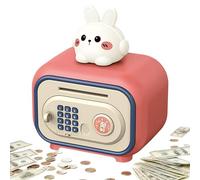 Money Bank - Auto Grab Slot, Sound Password, Electronic Coin Storage Device, Interactive Saving Toy, Children Bill Deposit Fun, Birthday Holiday Childrens Day Party Favors Home, Boys Girls