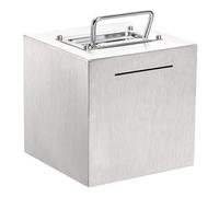 Money Bank for Adults | 6inch Stainless Steel Unbreakable Reusable Bank | Money Saver Box - for Special Occasions Thanksgiving Kids Company Offices Study Bedroom Living Room Home