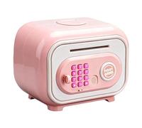 Money Bank for Kids,Real Cash Coin ATM Box Toy - with Code and Fingerprint Password Kids Safe Bank | for Savings Counting Ages 3-12 Boys Girls Teens