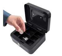 Money Bank - Mini ATM Style Cash Coin Bank With Bill Slot Secure Money Saving Jar Educational Finance Toy Sturdy Safe Storage Container Compact Home Desktop Accessory | For Adults Children Birthday