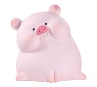Money Bank Resin Kids Piggy Bank, Cute Pink Cash Saver | Durable Coin Storage for Boys Girls, Home Desk Decorations, Display Cabinets, Bookcases, Table