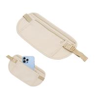 Money Belt for Travel, Bum Bag Women's Small, Neck Pouch Men, Bum Bag Beige, Money Belt, Theft-Proof Bag Women, Bum Bag Flat Sports Valuables for Small, Small for Credit Cards, khaki, Popular fashion