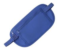 Money Belt for Travel Hidden Men,Security Belt Pouch,Passport Holder B/ELT Wallet,Adjustable Anti-Thift Bum Bag,Ultralight Hidden T/ravel Wallet for Passport,Comfortable T/ravel B/ELT for Sport,Blue
