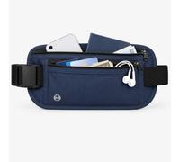 Money Belt RFID Blocking Concealed Multi-Pocket Travel Passport Holder Navy