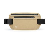 Money Belt RFID Blocking Slim Multi Pockets Travel Passport Holder Khaki