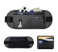 Money Belt, Ultra-Slim Money Belt for Travel, Secure Anti-Theft Waist Bag, Featuring Multiple Card Slots and an Integrated Passport Compartment, Providing Theft Protection for Cash and documents.