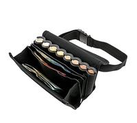 Money Belt with Coin Dispenser, Portable Fanny Pack with Euro Cash Compartment, Coin Storage Bag, Waiter's Purse Coin Sorter for Waiter Server Collector Cashier