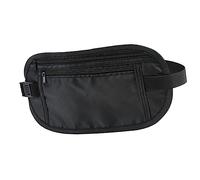 Money Belts for Travel Hidden,Travel Money Belt Adjustable Elastic Strap,Waterproof Anti-Theft Multi-Use Slim Money Belt Security Pouch Safe Storage Passport Cash Money Waist Bag (Black).