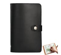 Money Book for Cash Saving, Leather Saving Challenge Notebook, Savings Goal Tracker Notebook for Both Sides Using for Travel Expenses, Savings & Daily Spending (#6)