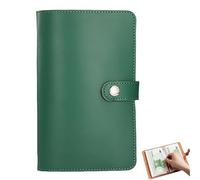 Money Book for Cash Saving, Leather Saving Challenge Notebook, Savings Goal Tracker Notebook for Both Sides Using for Travel Expenses, Savings & Daily Spending (#2)