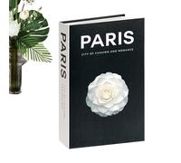 Money Book Safe - Hidden Lock Box For Cash Passports, Secret Storage Case | Realistic Bookshelf Design For Home Office Travel, Secure Anti Theft Container To Valuables Like Jewelry Documents Keys