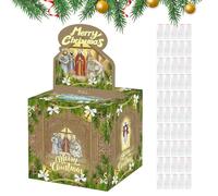 Money Box Christmas | Fun Holiday Cash Box | Festive Funny Container Holder for Women Men Friends Children Adults Festival Birthday Kids