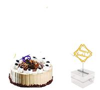 Money Box for Cake, Pulling Money Box Plastic Cake Money Pulling Box Funny Cake Money Box Pulling Money Box Cake Topper Money Box Kit with 20Pcs Plastic Bag (Assorted Color)
