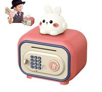 Money Box for Children - ATM Safe with Automatic Password Lock and Fingerprint, Children's Bank | Christmas and Birthday, 4-10 Years, Girls and Boys