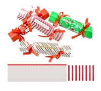 Money Box for Christmas 4 Piece Candy Shape Pull out Pouch