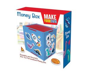 Money Box Make Your Own with 3D Attachments (Blue 5771)