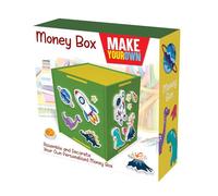Money Box Make Your Own with 3D Attachments (Green 5788)