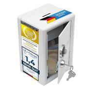 Money box mini safe piggy bank money box with combination lock; original safe made of metal