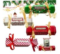 Money Box Money Gift Boxes for Cash Pull 4PCS Candy Shaped, DIY Money Gift Box with Four Different Types & Ribbon Surprise Gift Box Money Box for Cash Gift