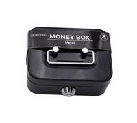 Money Box With Key Metal Money Box Tin Cash Safe Box Small Lockable Cash Box Cash Deposit Tin With Lock For Petty Cash Notes Petty Cash Tin For Kids Adults