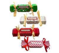 Money Boxes for Cash Pull 4Pcs Candy Shaped, DIY Money Box with Four Different Types & Ribbon for Birthday