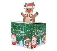 Money Boxes for Christmas, Dispenser with 30 Transparent Bags, Money Holder Box, for Holidays, Children, Friends, Granddaughter, Father, Cards, Birthday