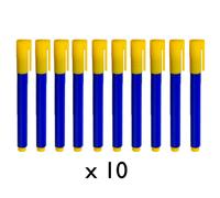 Money Checker Pens Fake Counterfeit Bank Note Marker Detector 10pc