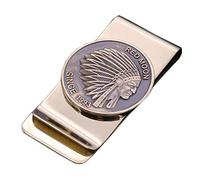 Money Clips Metal Money Clip Brass Moneyclip, Indians Avatar Money Clip,Gift Money Clip, Son Husband Grandpa Money Clip