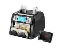 Money Counter Business Cash Register Bill Counterfeit Detector by Function for Bank Store