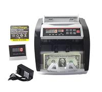 Money Counter, Cash Counting Machine with 4000mA Li Battery XD-5800C Bill Counter with Rechargeable Battery Bill Counter Machine DC Money Counter