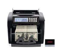 Money Counter Machine Portable Mini Money Counter Counterfeit Bill Detector Automatic Money Detection Top Loading Bill Counting Machine By UV MG