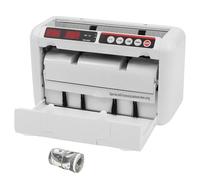Money Counter Machine, Portable Rechargeable Cash Counting Device, 800 Bills/Min, UV/MG Counterfeit Detection, Multi-Currency, Ideal for Business and Home Use