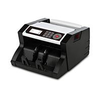 Money Counter, Money Counter Bill Counter Machine for Multi-National Currencies Such As Euro and Dollar Counterfeit Cash Quick Identify with LED Display