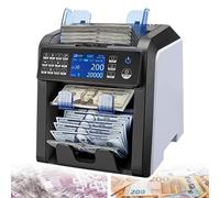 Money Counter with Counterfeit Detection, Reject Pocket, Sort and Print for Efficient Cash Handling