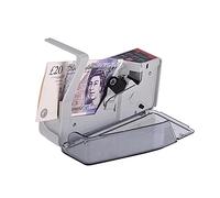 Money Counter Worldwide Bill Cash Banknote Note Currency Counting Machine - Portable Mini Handy with LED Display Financial Equipment