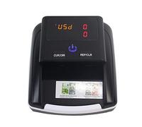 Money Counting Machine Banknote Money Detector Banknote Cash Counter Using UV/MG/IR/DD Test Detector Counterfeit Currency Detector(Bianco)