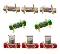 Money Crackers 1&4&8 Pcs Christmas Money Gift Boxes Christmas Surprise Money Pull Pouch,DIY Christmas Kit,Candy Pull Out Money Pouch,Money Cake Pull out Cash Gift (8PCS)