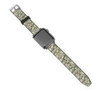 Money Dollar Bills Watch Band Leather Replacement Watch Strap Bands for Men Women Sports