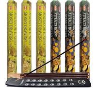 Money Drawing & Attracts Money Incense Sticks & Holder Bundle Variety Pack from Hem Trumiri Insense Insence