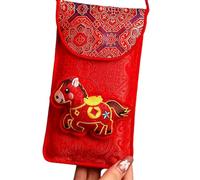 Money Envelopes, Embroidery Design 2026 Moon New Year Package | Red Envelope for Lunar New Year 2026 | Festive Gift Envelopes for Wedding, Engagement, Birthday, Wedding