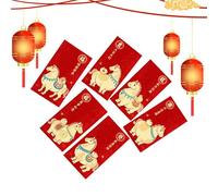 Money Envelopes - Gold Foil Embossing Traditional, Chinese Traditional Red Money Envelopes | For Chinese New Year Spring Festival Wedding Engagement Birthday Men Women Girls Youth