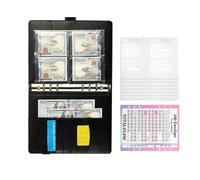 Money Envelopes To Save Money, Money Saving Challenge Binder,Money Saving Binder Saving Challenges | Waterproof, 100 Days To Save $5,050, A5 Binder